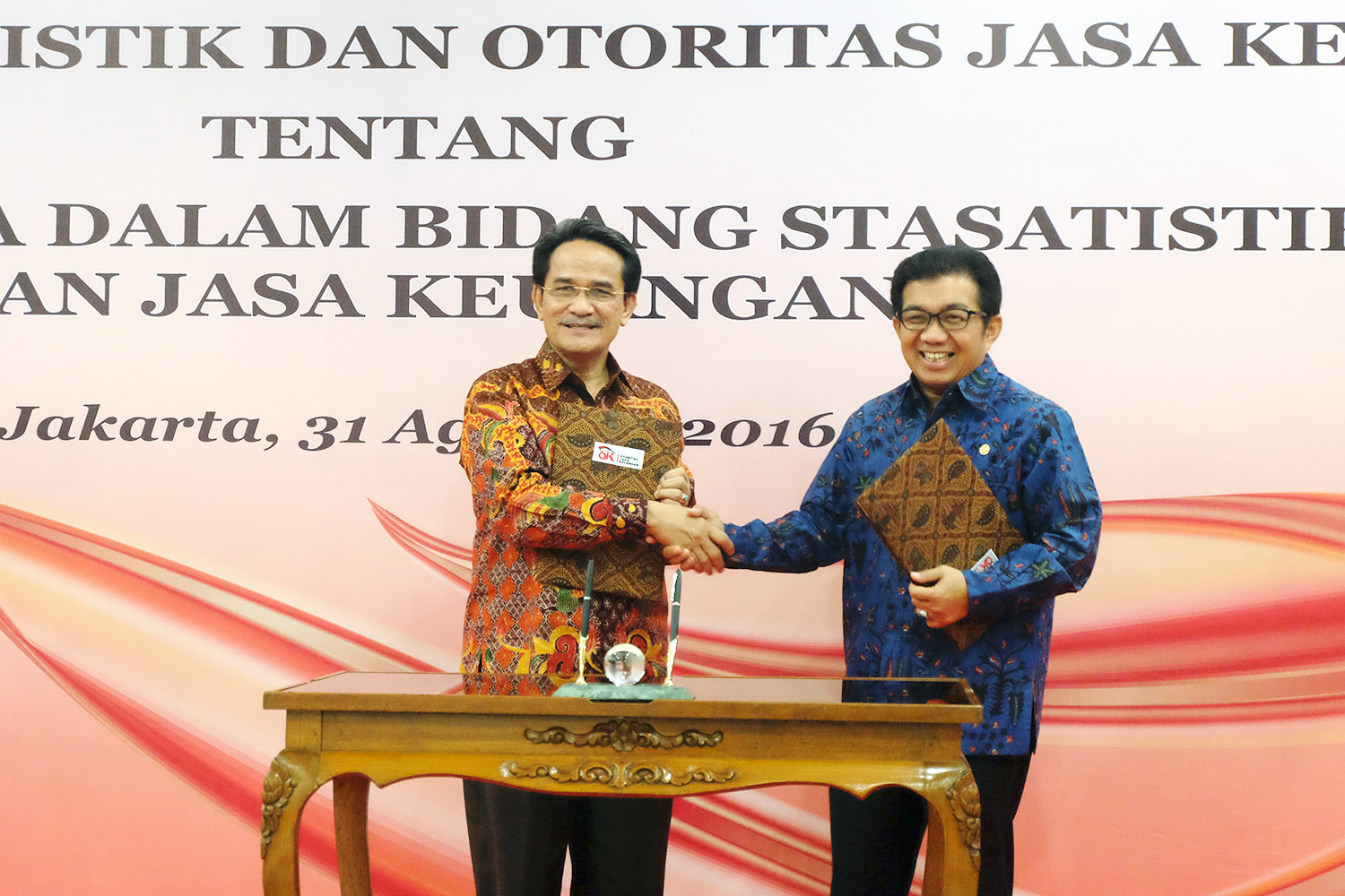 Siaran Pers: OJK Dan BPS Sepakati Kerja Sama Di Bidang Statistik Dan ...